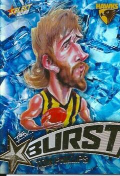 2022 Select AFL Footy Stars - Starburst Caricature - Ice #SBi40 Tom Phillips Front